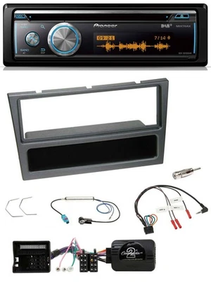 Pioneer Lenkrad DAB USB CD Bluetooth Autoradio für Opel Corsa C Meriva Vectra C - Bild 1 von 4