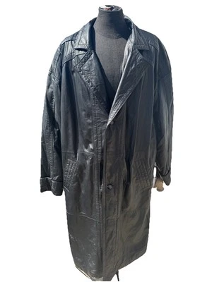 Wilson Leather XL Trench Coat Thermal Insulation 3M Genuine Leather - Image 1 of 4