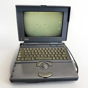 Portatile VINTAGE Apple Macintosh PowerBook 180 con caricatore si accende - Foto 1 di 8