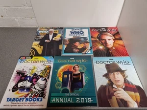 BBC Doctor Who Book And Magazine Bundle Includes Target Books Special Edition - Picture 1 of 7