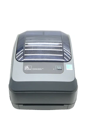 Zebra GX430T Thermal Transfer Barcode Label Printer 300 dpi USB Ethernet Serial - Image 1 of 4