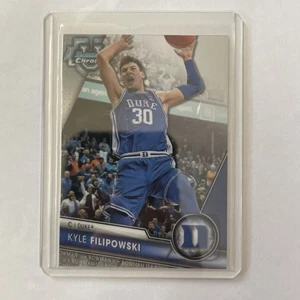 2023-24 Bowman University Chrome Kyle Filipowski #23 (RC) Duke Blue Devils - Picture 1 of 2