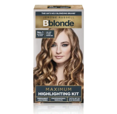 BRANDED Jerome Russell B-Blonde Permanent Highlighting Kit Maximum Blonding