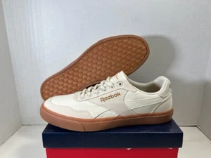 REEBOK CLASSIC CLUB C SNEAKERS TRAINER CASUAL MEN SHOES CREAM/GUM SIZE 11.5 NEW - Picture 1 of 6