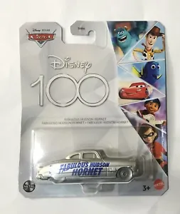 Disney Pixar Cars Disney 100 Silver Fabulous Hudson Hornet Diecast Car  - Picture 1 of 5