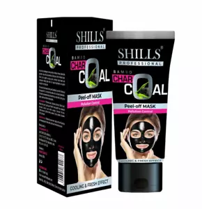 SHILLS PROFESSIONAL CHARCOAL PEEL-OFF MASK 120ML PACK OF 1 - Picture 1 of 3