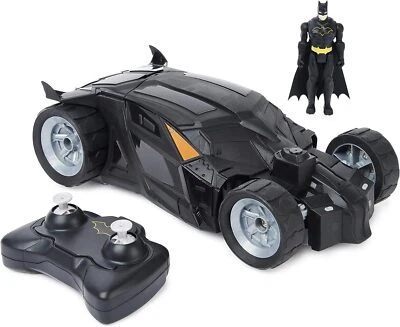 DC Comics, Batman Batmobile Remote Control Car, Easy to Drive, Compatible with B - Image 1 of 3