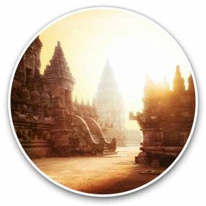 2 x Vinyl Stickers 25cm - Majestic Prambanan Temple Indonesia Cool Gift #16389 - Photo 1/9