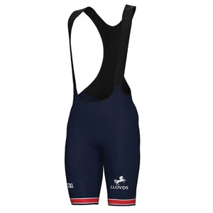 ALE British Cycling Official Prime Bib shorts Mens - Navy Blue - 2025 Team GB - Picture 1 of 4