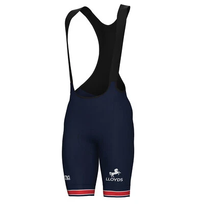 ALE British Cycling Official Prime Bib shorts Mens - Navy Blue - 2025 Team GB - Image 1 of 4