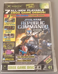 Official Xbox Magazine Demo Disc #41 Xbox FEB 2005 CIB Complete Tested Star Wars - Picture 1 of 3