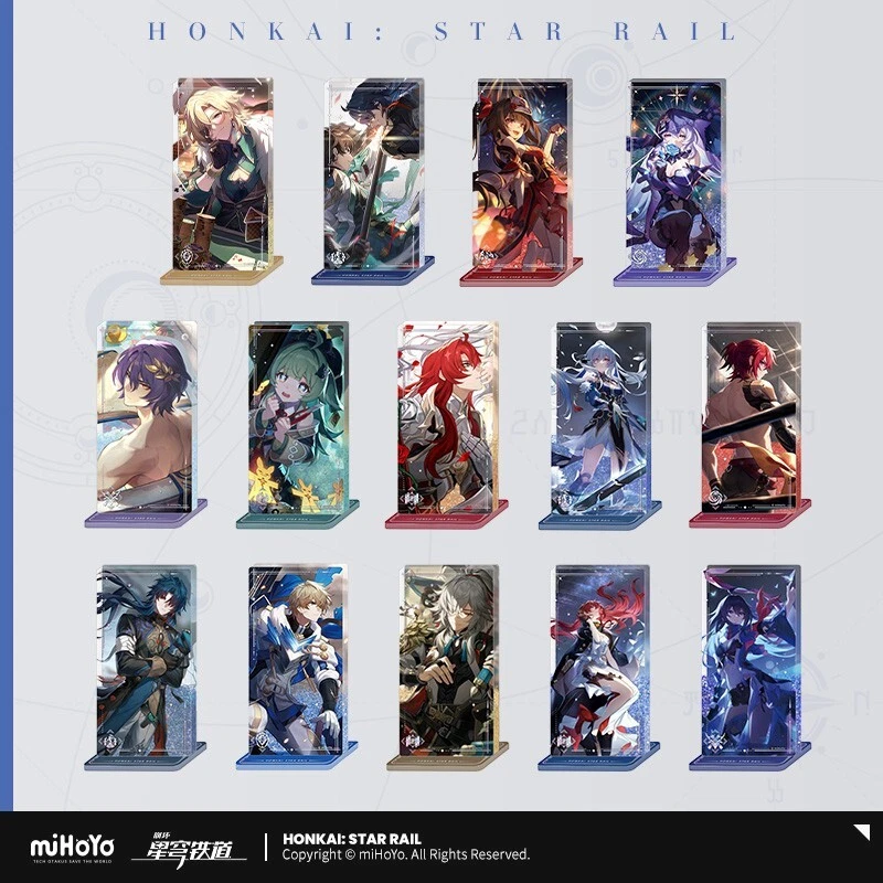 miHoYo Honkai: Star Rail Penacony Легкий Конус Зыбучий песок Акриловая Стойка Официальная - Изображение 1 из 1