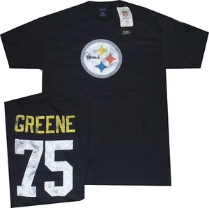 Pittsburgh Steelers Joe Greene Reebok Throwback T Shirt New Tags - Picture 1 of 3