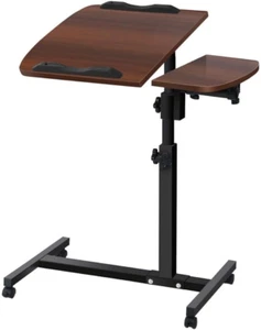 Laptop Table, Adjustable Stand Desk Desktop Computer Standing Study Desks Bed Si - Picture 1 of 12