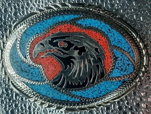 Belt Buckle , Eagle , SST , Hand Crafted , Arizona - Picture 1 of 5