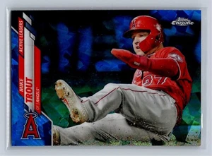 Mike Trout - Topps 2020 actualización cromada zafiro #U-119 - Los Angeles Angels - Imagen 1 de 2