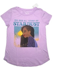T-shirt Disney WISH bambina viola grafica bambino taglia X-Large - Foto 1 di 6