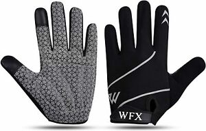 Men Cycling Gloves Full Finger MTB Bicycle Padded Touchscreen warm winter Unisex