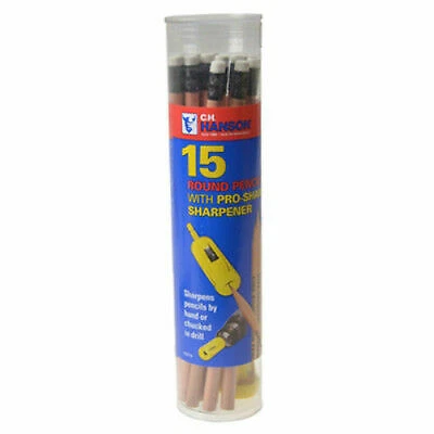 CH Hanson 02010 Pro Sharp 15 Round Pencils; 15 Pack - Image 1 of 1