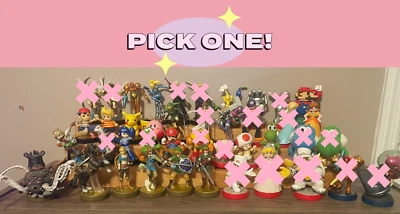 AMIIBOS:挑选一个!!! (开关/WiiU)任天堂收藏品,开箱,二手 — 第 1/4 张图片