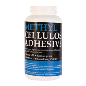 METHYL CELLULOSE ADHESIVE GLUE NEUTRAL PH ARCHIVAL 170 GRAM (6oz)  - Picture 1 of 1