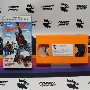 Snow Day (VHS, 2001, Special Edition) Orange VHS Tape Chevy Chase  - Picture 1 of 13