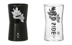 WILDSIDE Yohji Yamamoto WILDSIDE Starbucks Reserve® Silo Glass Set of 2 - Picture 1 of 14