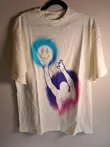 AUTHENTIC Men’s Air Jordan x J Balvin T-Shirt Sail Off White Size L - Picture 1 of 3