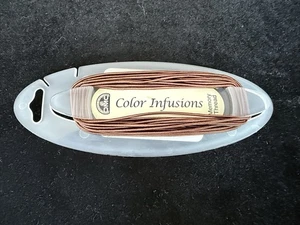 DMC Color Infusions MEMORY THREAD Copper Wire 6010 Brown 3 Yards NOS - Picture 1 of 2