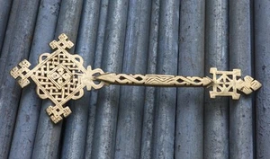 Ethiopian Orthodox Hand Cross Orthodox Coptic Christian Blessing Decoration - Picture 1 of 5