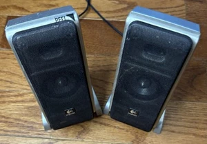 Logitech Z3 S-0085A Wood Grain Desktop Speakers w/ Wired Remote Tested Works - Photo 1/9