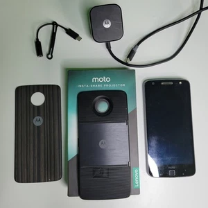 Lot Motorola Insta-Share Projecteur Moto Mods DLP Z Droid Force Coque Téléphone - Photo 1 sur 16
