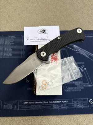 Hinderer Project X Working Finish Black G10 - Image 1 of 4