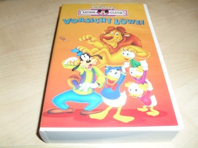 Disney Cartoon Classics - Vorsicht Löwe!  VHS - Bild 1 von 3
