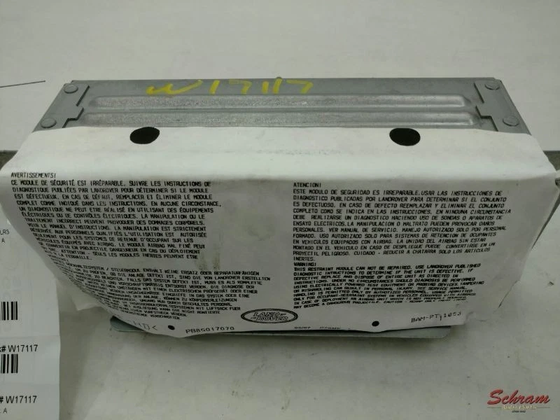 Passenger Air Bag Passenger Dash Module Only Fits 05-09 LR3 1777950 - Image 1 of 4
