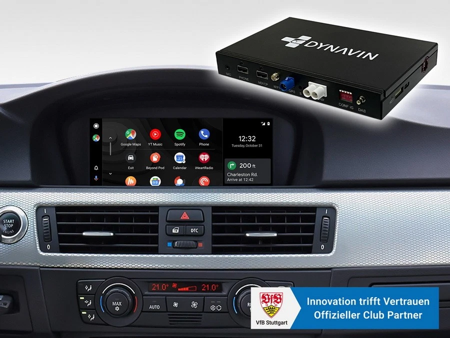 für BMW 3er E90 E91 mit 8,8" CIC wireless Apple Carplay DAB+ USB BT Navigation - Bild 1 von 4