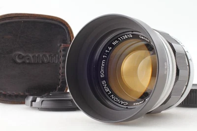 HOOD [ TOP MINT ] Canon 50mm F/1.4 LTM L39 Lens for Model 7s P Leica IIIg JAPAN - Image 1 of 4