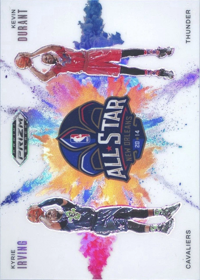 Магнит 🧲 KYRIE IRVING KEVIN DURANT 2024-25 PANINI PRIZM ЧЕРНЫЙ ЦВЕТ ВЗРЫВ - Изображение 1 из 1