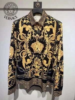 NEW Men's Versace long sleeved shirt SIZE L 11102 - Image 1 of 4