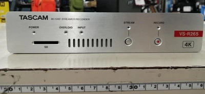 TASCAM VS-R265 4K Video Streamer Encoder Decoder SD Recorder From Japan Working - Image 1 of 4