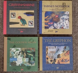 Lot of 4 Griffin and Sabine Series By Nick Bantock Hardcover With Jacket VGC - Picture 1 of 1