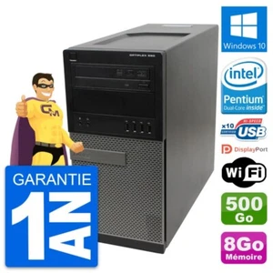 PC tour DELL OptiPlex 990 Intel G630 RAM 8Go Festplatte 500Go Windows 10 Wifi - Bild 1 von 6