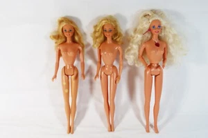 Vintage Barbie Dolls MY FIRST BARBIE 1980, GREAT SHAPE 1983, SECRET HEARTS 1992 - Picture 1 of 23