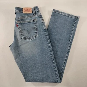 Levis 550 Relaxed Fit Bootcut Blue Denim Jeans Women Size 6 L - Picture 1 of 6