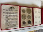 1970 Uncirculated Royal Australian Mint Coin Set Red Wallet - Free Shipping!