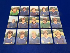 AVA Americana 1977/78 unused Football Special Stickers Complete CHELSEA team