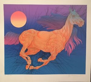 GUILLAUME AZOULAY "VITESSE" LIMITED EDITION SERIGRAPH ON PAPER HAND SIGNED COA