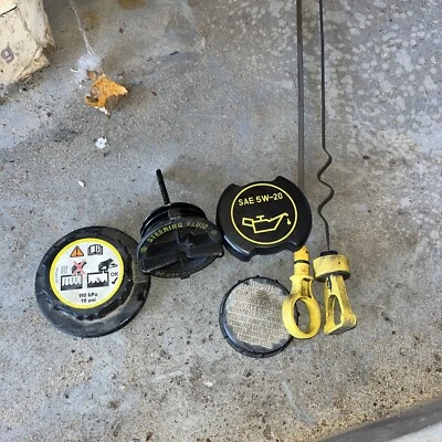 Dip Ford Taurus, 2000-07 Stick Trans б/у оригинальная масляная крышка двигателя 3,0 л тормоз охлаждающая жидкость - Изображение 1 из 4