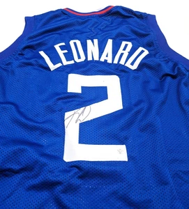 Kawhi Leonard Los Angeles Clippers Autographed Signed Jersey XL COA - Picture 1 of 4