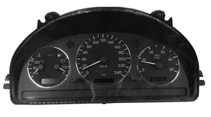 MB M-CLASS ML W163 FL DIESEL INSTRUMENT CLUSTER SPEEDOMETER CLOCKS DIALS KM/H - Picture 1 of 5
